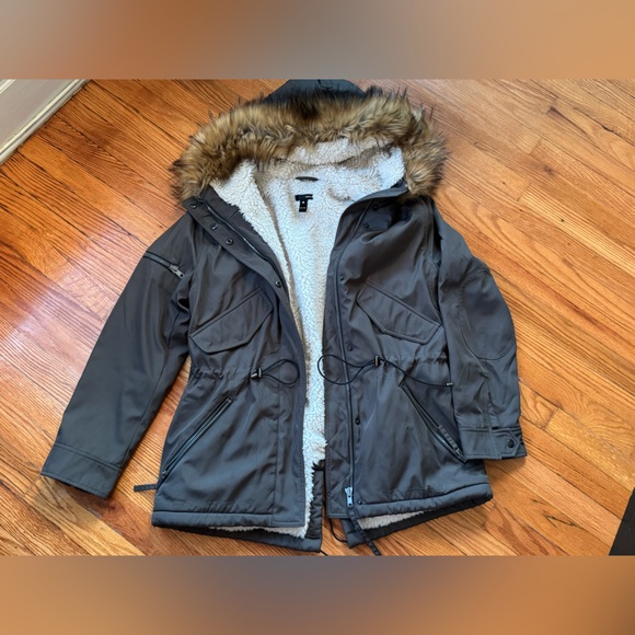 Aqua Jackets & Blazers - Aqua Cozy Faux Fur Jacket